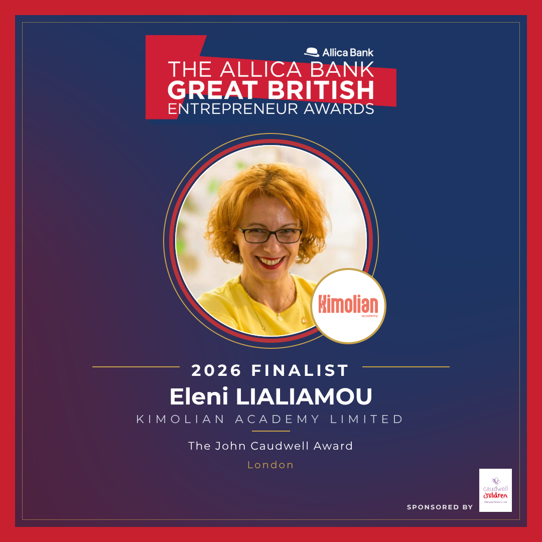 Kimolian Academy's Founder Shortlisted for the 2026 Great British Entrepreneur Awards